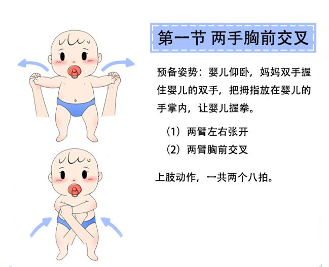 給寶寶做被動操好處多，再不做就晚了